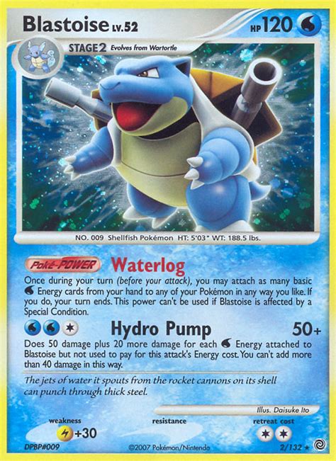 pokemon secret wonders blastoise.